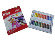 Freie Kombinations-Farbkunst-Malerei färbt Acrylfarbsatz 12 X 12ml/24 Rohre X 12ml