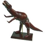 Dinosaurier-/männchen-hölzernes Künstler-Modell-chinesisches Wacholderbusch-Material Diplodoucus Tier