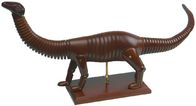 Dinosaurier-/männchen-hölzernes Künstler-Modell-chinesisches Wacholderbusch-Material Diplodoucus Tier