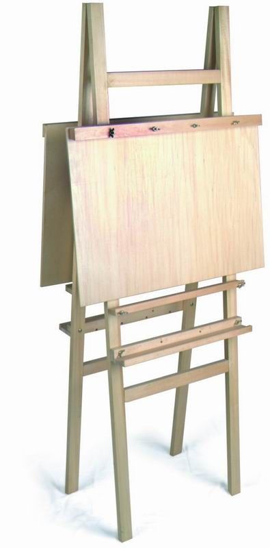 Cuntomized-Farbdoppelseitiger Künstler-Malerei-Gestell-Stand für Breite der Kind71cm